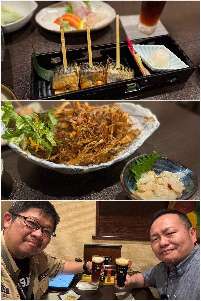 yamazo7's tweet photo. 初のどこかにビューーン！！🚅

6/1、七戸十和田で降り下北半島方面を攻める旅の始まり🚗

仕事で何度も来てるけどやはり遠い…
むつで平目の漬け丼を食べ、ボン・サーブでソフト🍦
恐山を一周し大間崎へ🌊

八戸の宿に着いてすぐ季楽で晩飯🍻
裏男山の生酒が美味すぎ🍶
料理も大満足😋

2日目に続く… https://t.co/2sSEn0qdel