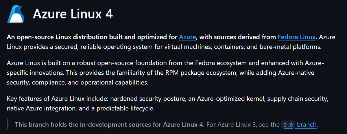 mis2centavos's tweet photo. Microsoft Azure Linux. 🤣 https://t.co/jaWRLfZfkq