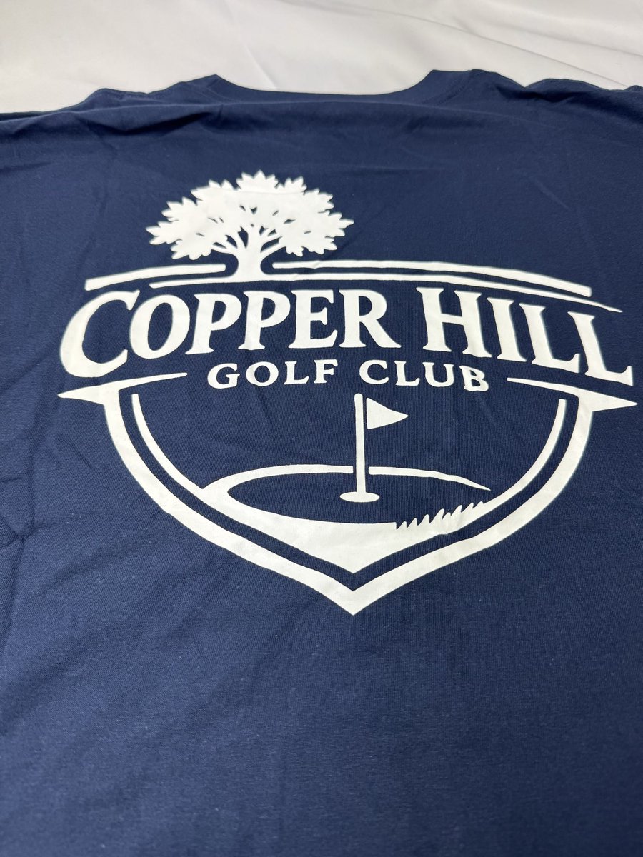 DynamicGolfLLC's tweet photo. A closer look at our first pro shop order. Excited to work with Copper Hill Golf Club in St. Joe Missouri and can’t wait to get back down to play the course. They have a green the size of a kitchen table that poses a challenge. 😎

3 polos, 2 t-shirts, and more new items to come. https://t.co/sOWcYI6jlF