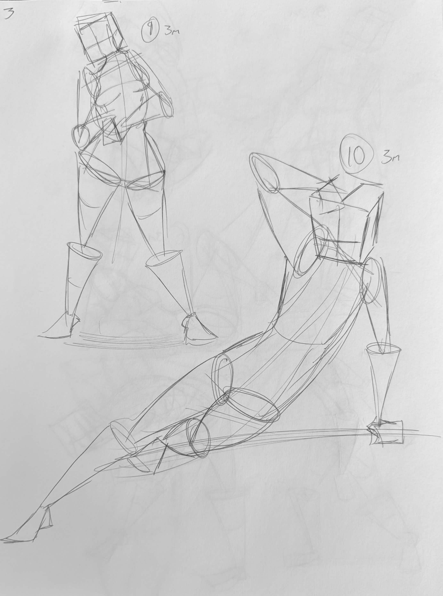 rampazh's tweet photo. [119]
Practica  🐉

Todos chuecos, pero ahora que tengo el cuaderno de bocetos, ando matando el tiempo haciendo algunas poses con pluma a ver que tal, es entretenido https://t.co/a1CwJ78R2s