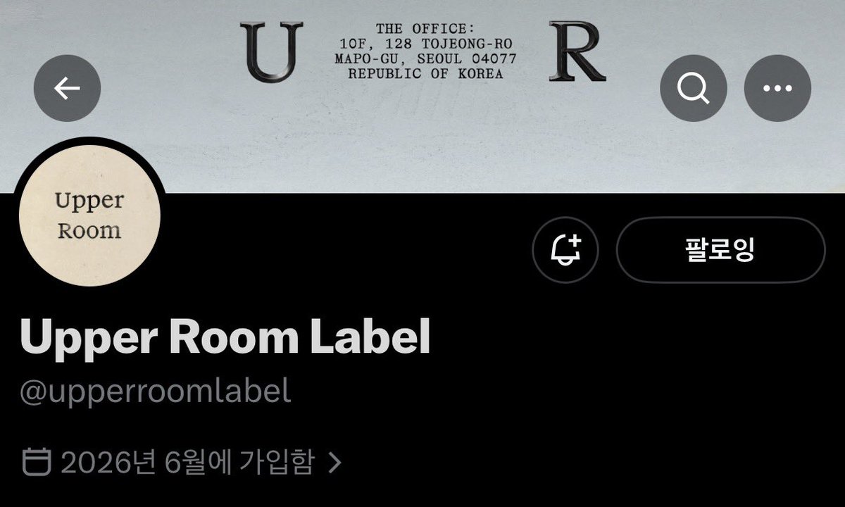 Independentboy_'s tweet photo. @upperroomlabel 

마크 새 레이블 공식 계정 맞나 일단 팔로했어요 https://t.co/geTuIbTN4J
