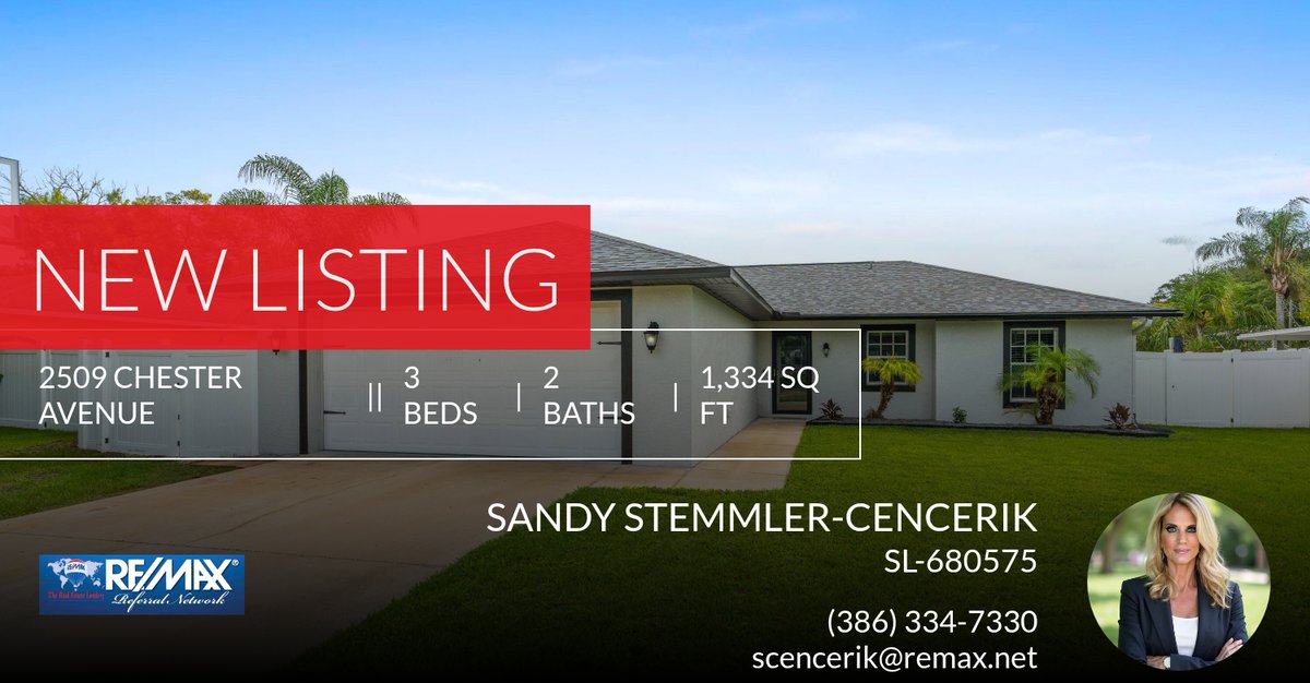 remaxsandy's tweet photo. Here's a Fantastic new listing on the market. Get in touch with me if you're interested at (386) 334-7330! https://t.co/tJiW3rw1CV https://t.co/0hKqTvZ08B