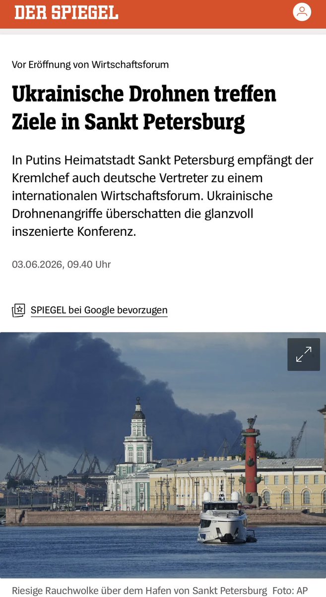 sarfeld's tweet photo. 🥂 🛒 🇷🇺 Zu Sekt, Häppchen und  Verbeugung vor dem Kriegsverbrecher und Massenmörder #Putin ist neben #AfD-MdBs auch der 
Gesellschafter der deutschen #Globus-#Supermärkte Thomas #Bruch mit dabei. 
Globus tritt so seine eigenen „#Werte“ mit Füßen.  Unerträglich. Ich weiß nicht, ob ich jemals wieder einen Globus-#Supermarkt betreten werde. 
@dneuerer @handelsblatt @graphium @PAYBACK_de #Wirtschaftsforum #SanktPetersburg #Ukraine