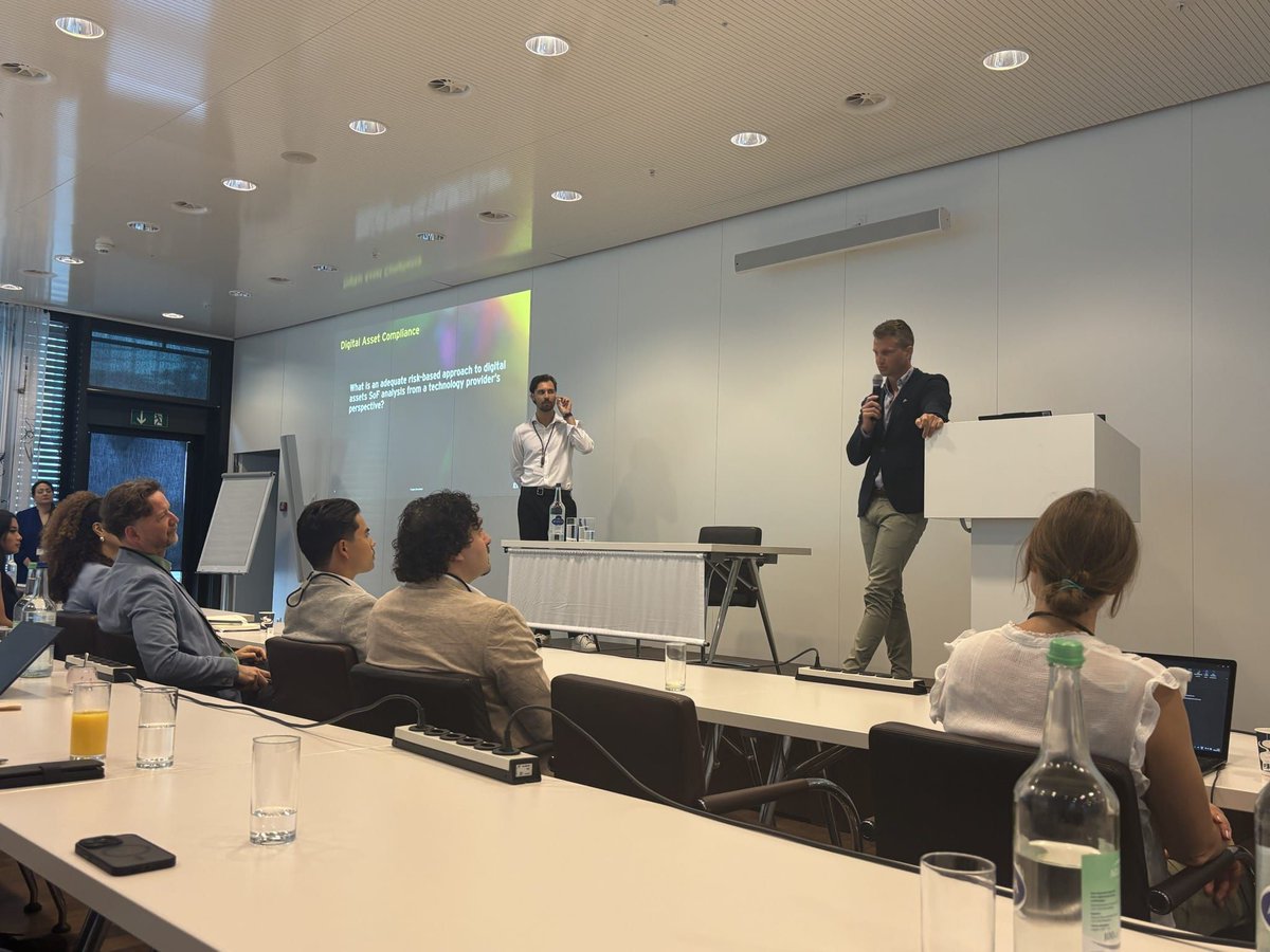 RecoverisTeam's tweet photo. Recently, we joined @EY and other industry leaders at Crypto Breakfast in Zurich for a discussion on digital asset compliance. We covered 3 questions: what a compliance tech-stack should include, what human competence it requires, and weighing in-house vs external capabilities. https://t.co/IhJZox83UA