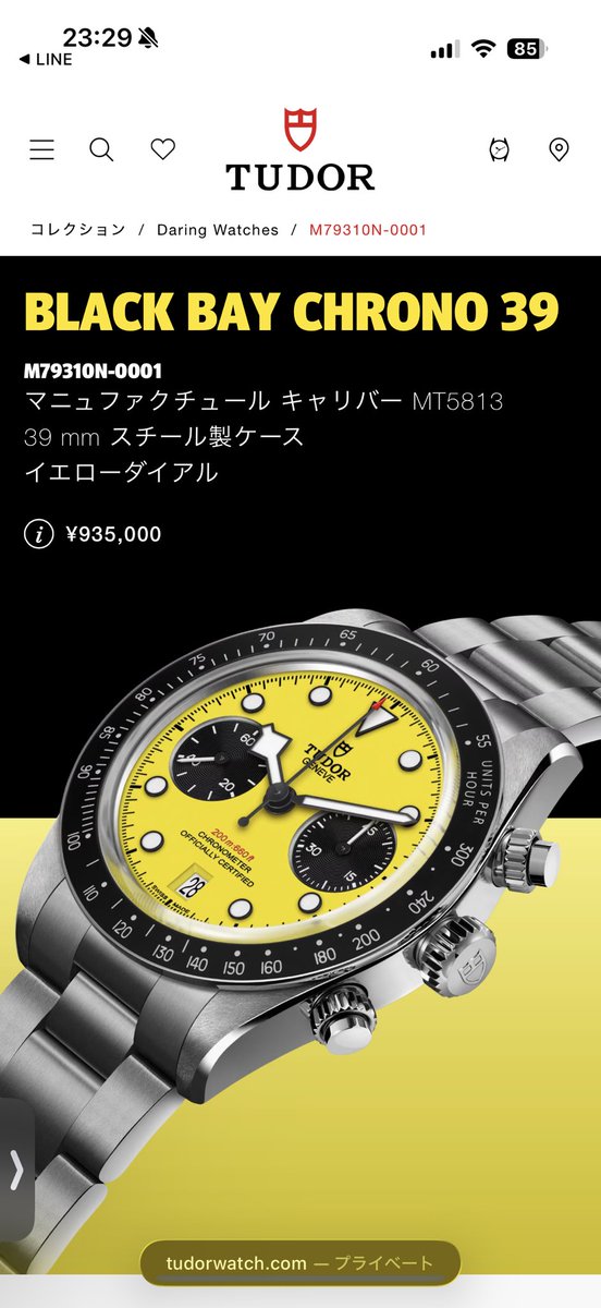 tomozo382's tweet photo. 【新作速報】Tudor ブラックベイ クロノ 39 “バンブルビー”
━━━━━━━━━━
フラミンゴブルーやピンクと同じ様に入荷数が少ないんだろうな🤔 https://t.co/Jtqp2sO0xL
