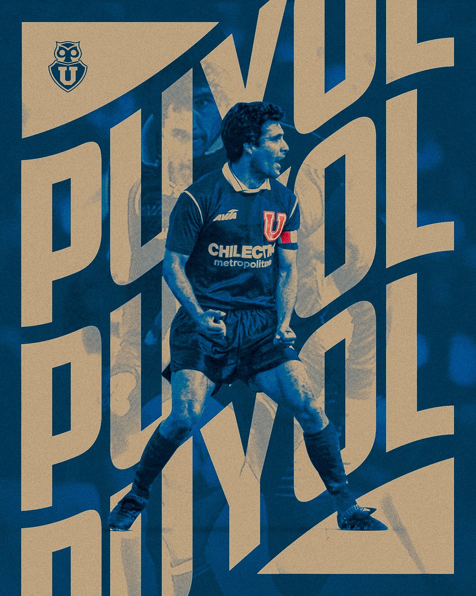 udechile's tweet photo. Sonríe la redonda porque hoy celebramos a un símbolo azul 🤘🏼
Saludamos en su día al canterano, capitán e ídolo de la U 🔵🔴

Feliz cumpleaños, Mariano Puyol 🎂 https://t.co/Zvzb51gRDv