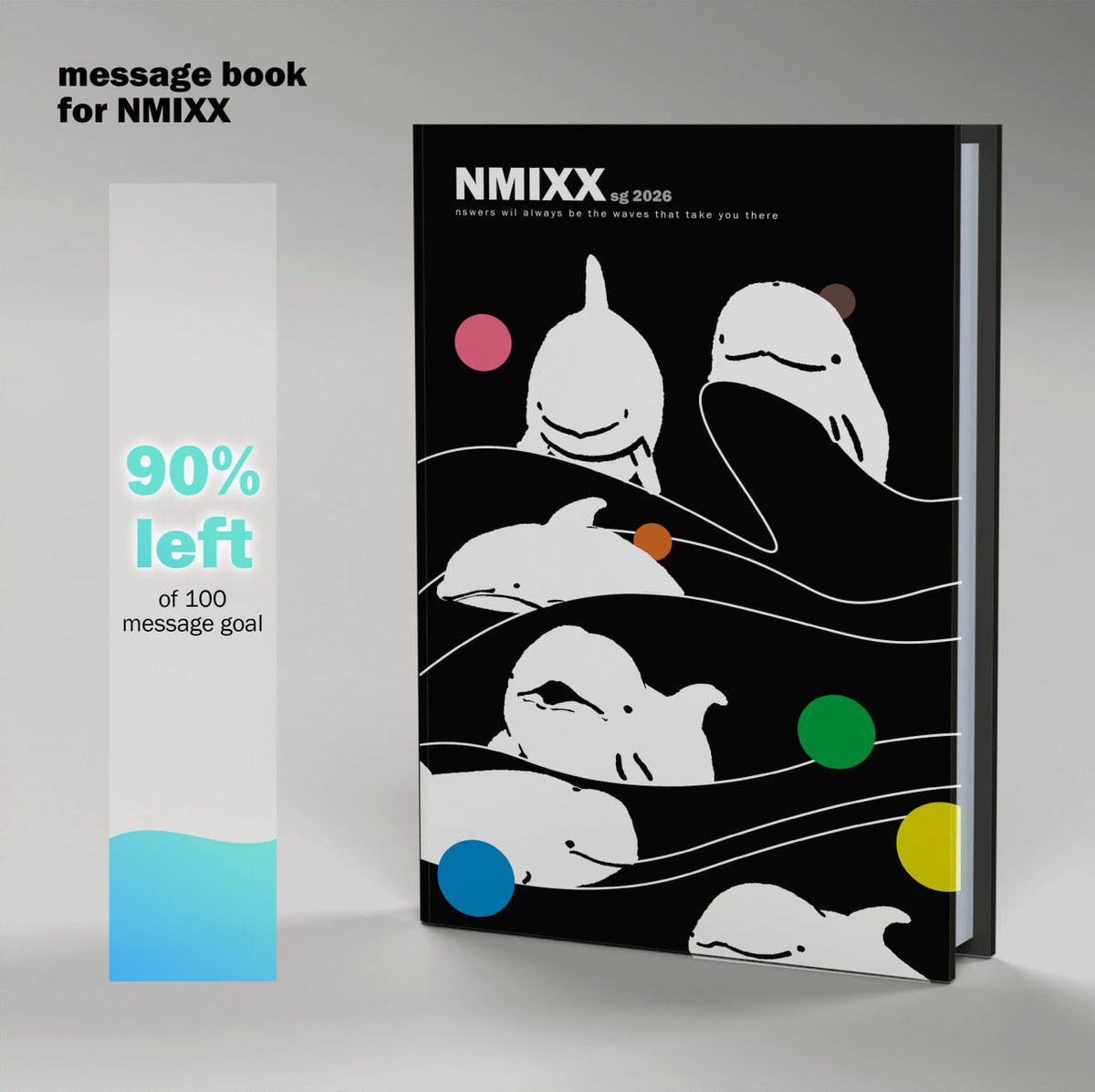 ZeroFrontier_SG's tweet photo. NSWERs💕Send your letter in for NMIXX NOW~ 

This message book project for NMIXX has been APPROVED! We aim to fill the book with 100 messages for NMIXX but have received only 10.
This is your opportunity to have your message read by NMIXX! Let them know how you feel!

Link below: https://t.co/mdRMhBqhob