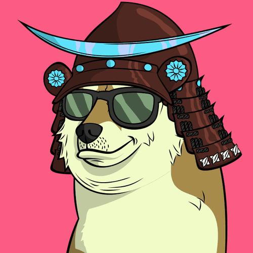 ThePreachy's tweet photo. Why yes, I will take a 1 of 14 Samuari Helm Doge. 🙂 https://t.co/tg88yjiNXW