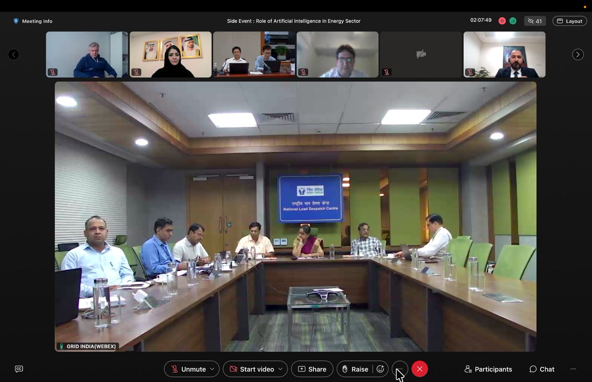 MinOfPower's tweet photo. Grid India, under the aegis of the Ministry of Power, hosted a BRICS side event on “Role of AI in the Energy Sector” on 2nd June 2026,

@BricsIndia2026 https://t.co/6FWHgvhS5C