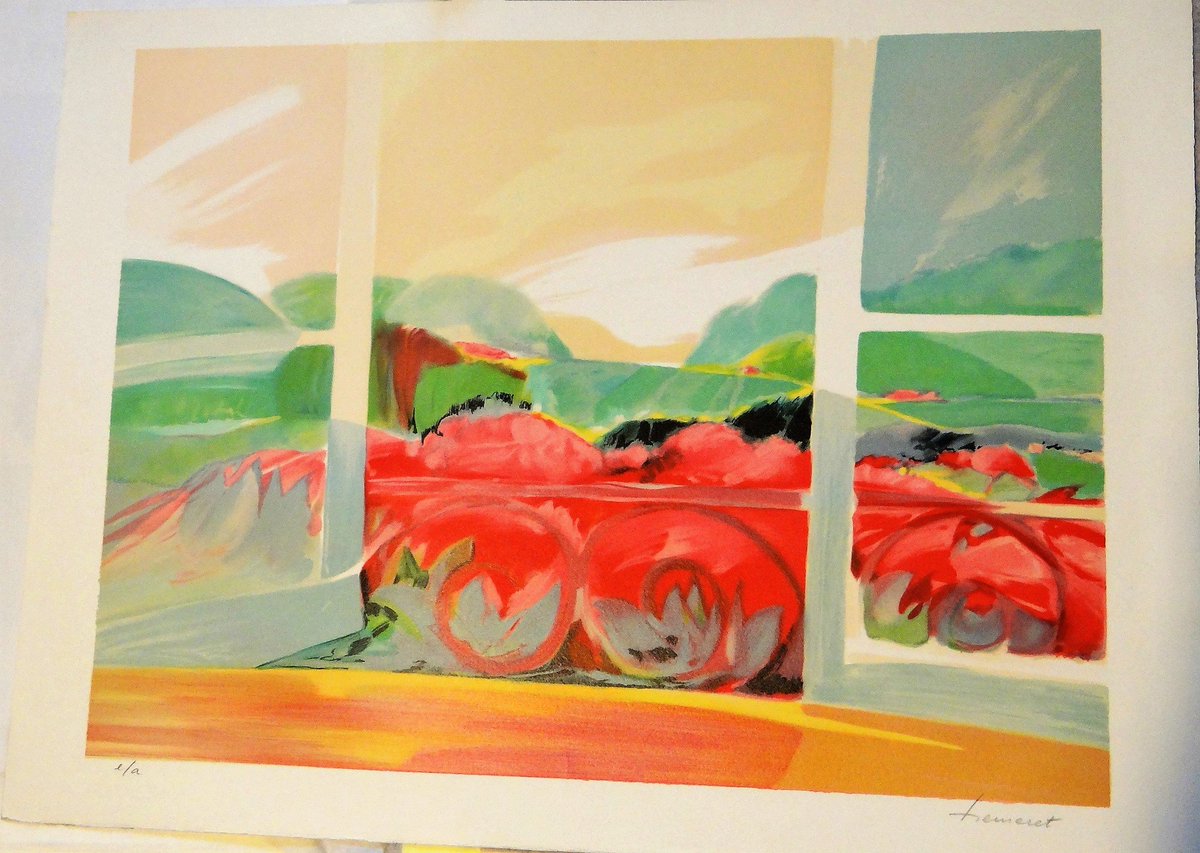 marieartcollec1's tweet photo. 🌺 Signed original lithograph by Claude Hémeret –
Vibrant red poppies & French countryside. Artist’s Proof on BFK Rives. Hand-signed. 30x22"
→ https://t.co/K3SISf6N8c
#ClaudeHemeret #SignedLithograph #ArtistsProof #FrenchArt #ProvenceArt #RedPoppies #OriginalLithograph https://t.co/1m7EAUkiLx