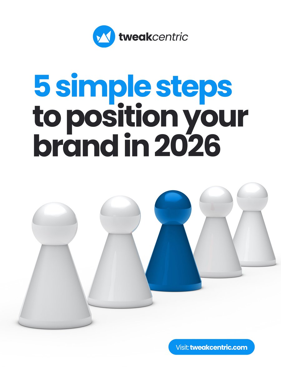 TweakCentric's tweet photo. Being "everything to everyone" is the fastest way to become a commodity. In 2026, the market rewards specialists.

Is your brand clearly defined, or are you just blending in? Let’s find your advantage.

#TweakCentric #BrandPositioning #MarketAuthority https://t.co/Tqc0SD9qcB