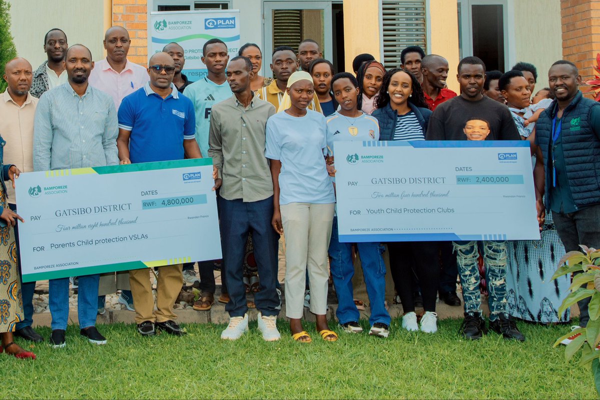 ABA_Rwanda's tweet photo. After 9 months of strengthening the capacity of Parent VSLAs and Youth Child Protection Clubs in @GatsiboDistrict on financial literacy and entrepreneurship, Bamporeze, in partnership with @PlanRwanda, has provided FRW 7.2 million to support their economic resilience and growth. https://t.co/XIMuLB25y2