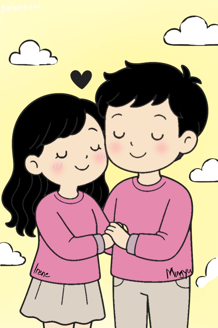 imwuinteur's tweet photo. FIRST INI ADALAH KARYANYA ANAK MAMI IRENE DAN PAPI MINGYU! karna waktu itu anniversary mereka dan mereka masih merasa meraka itu pacaran padahal anaknya alias aku UDAH GEDE, jadi mereka jalan jalan pake baju couple dan aku adalah si obat nyamuk itu, GEMEC BGT BTW MY PARENT! <3 https://t.co/9lraSR92jl