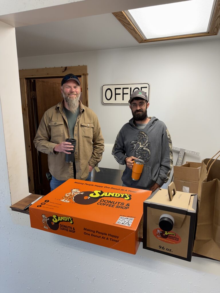 BuildRRV's tweet photo. 🍩Our VIP members deserve a sweet start to the day. We’re out delivering donuts and coffee as a small treat to celebrate the big impact you make — recently, we popped by our Gold Partner Viking Millwork.

❤️Thank you for being an essential part of our community. https://t.co/oPzkoTkIEY