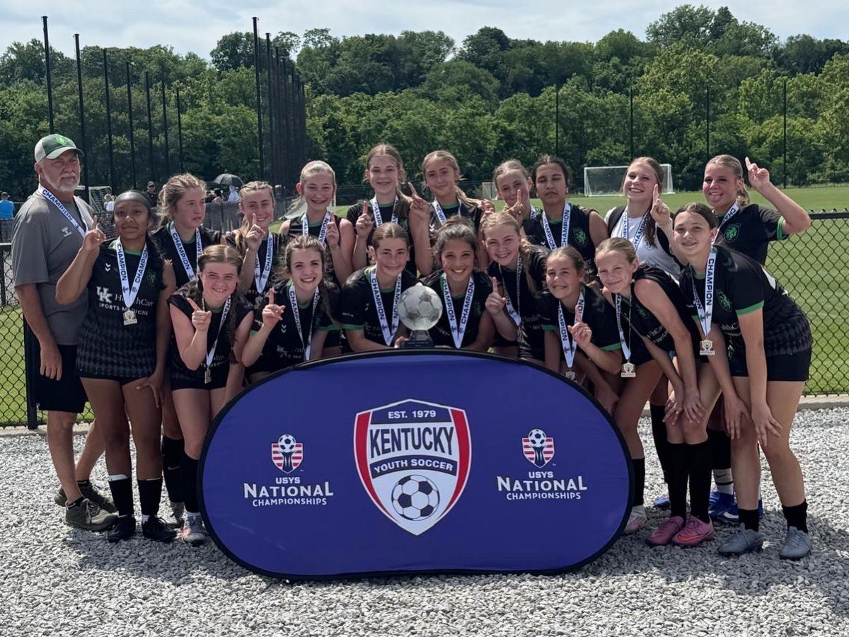 LSCyouth's tweet photo. Congratulations to our 2009B Black NAL and 2012G Black NL teams for winning the 2026 Kentucky State Cup this past weekend! https://t.co/KUFT2sYIdg