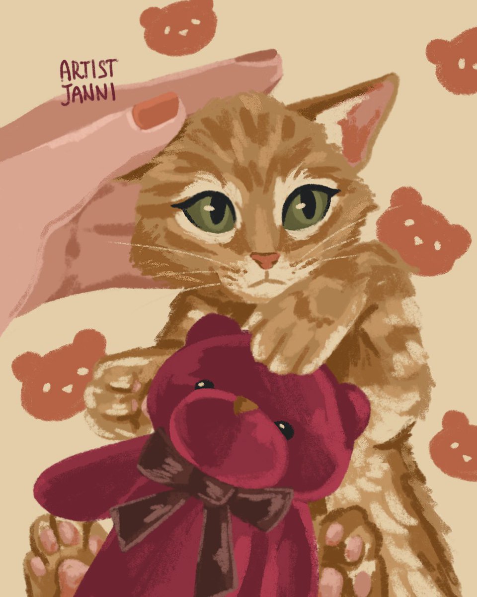 ArtistJanni's tweet photo. Pet Portrait Fundraiser for My Rescues 🐱

I care for around 20 rescued cats, including some with special needs. Vet bills, medication, and food costs are ongoing, so I'm opening commission slots to help support their care❣️

Every commission helps our rescue cats🫶 https://t.co/FDEjUAzv0c