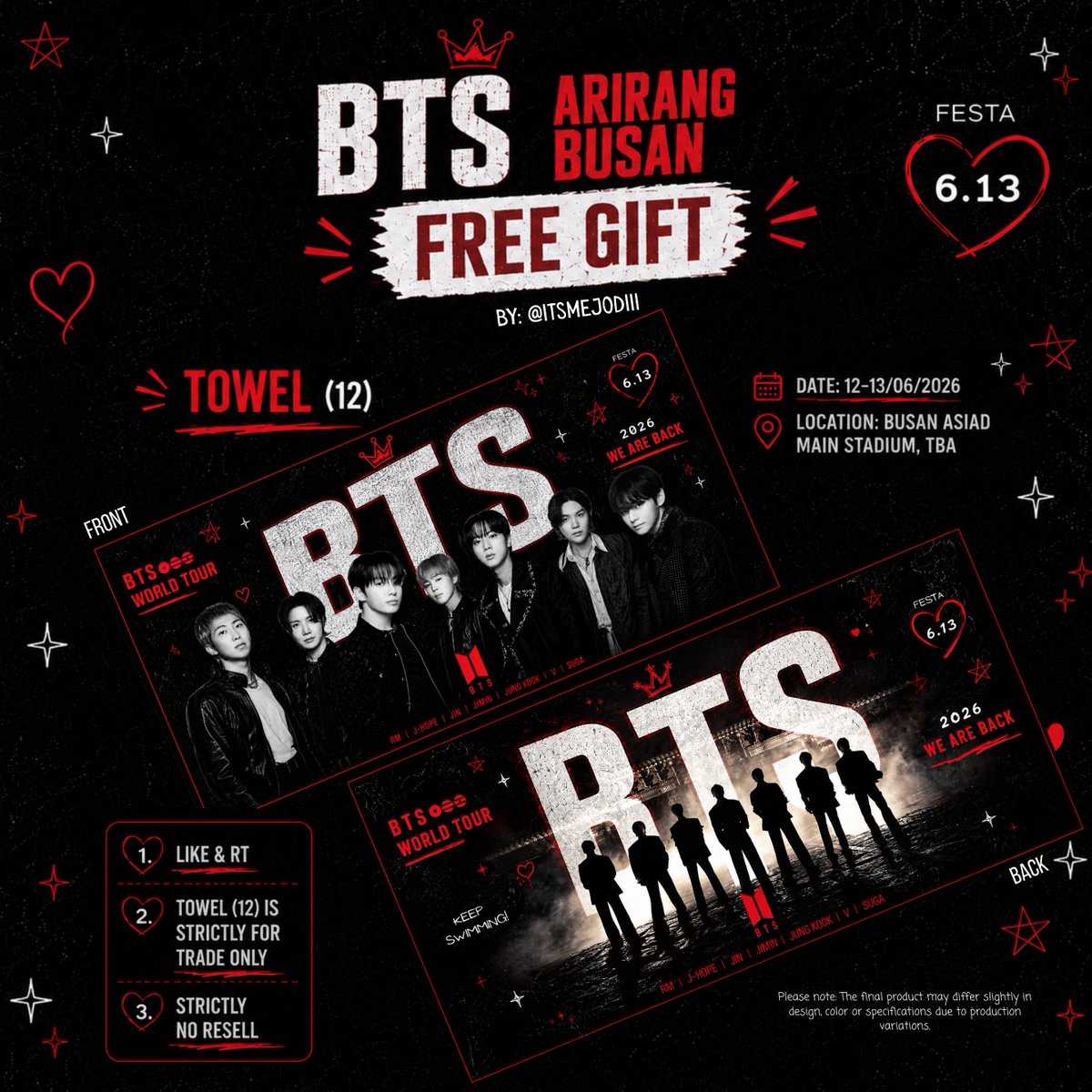 グクペンのり💜 ̖́-🐰ⒶⓇⒾⓇⒶⓃⒼ26年！BTS⭕️🔴🔴おかえり