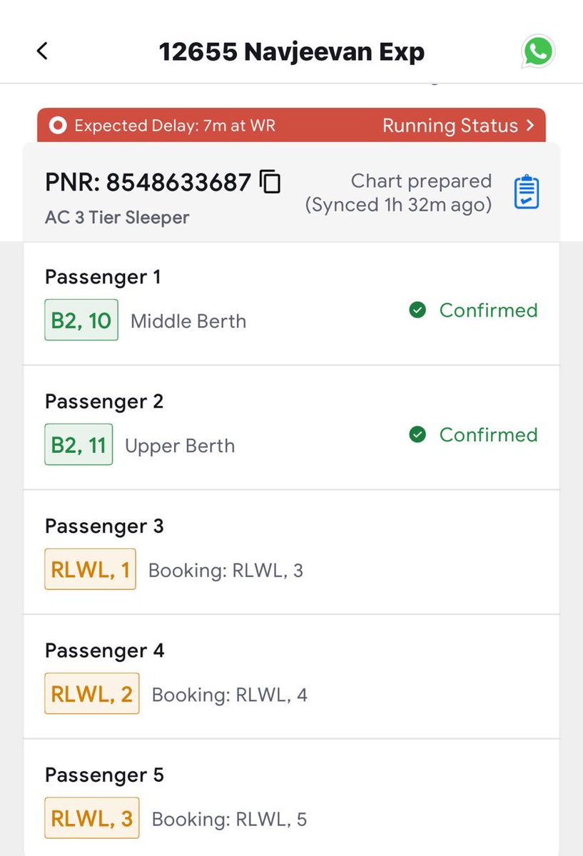 aashishkothari's tweet photo. @RailwaySeva @AshwiniVaishnaw
PNR Number 8548633687. I would like to complaint about a passenger sitting in B2 14 Seat. He misbehaved with my sister who is traveling on below mentioned PNR. Apart from sister there are few of my other family members sitting. (1/2) @RPF_INDIA https://t.co/IBLAYuYz5u