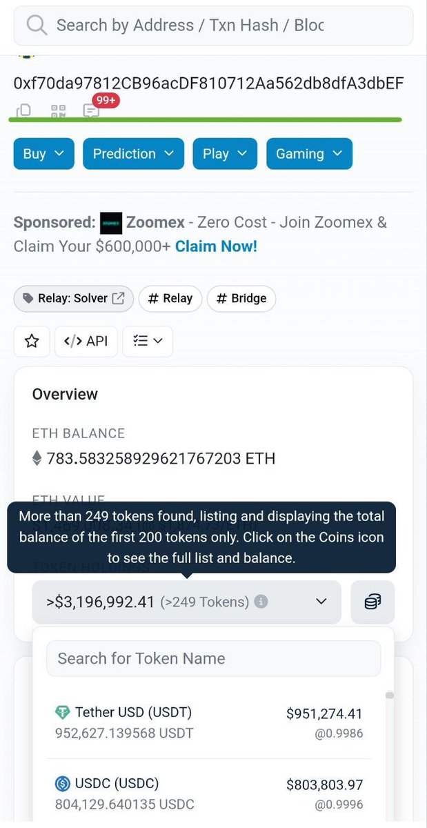 CryptoYeezussss's tweet photo. A MASSIVE $PEPE AND $DOGE WHALE HAS STARTED HEAVILY ACCUMULATING $DOGEUS ON $ETH 👀 SMART MONEY STARTING TO ENTER 🔥 WHAT DOES HE KNOW!? 🤯🚀 PROBABLY WHAT IVE BEEN SAYING ALL ALONG IS A MATTER OF TIME TO HAPPEN 💪 SO MUCH FUCKING HIYORR 📈

https://t.co/CLXo0JLsCF https://t.co/nxDTegF0XA
