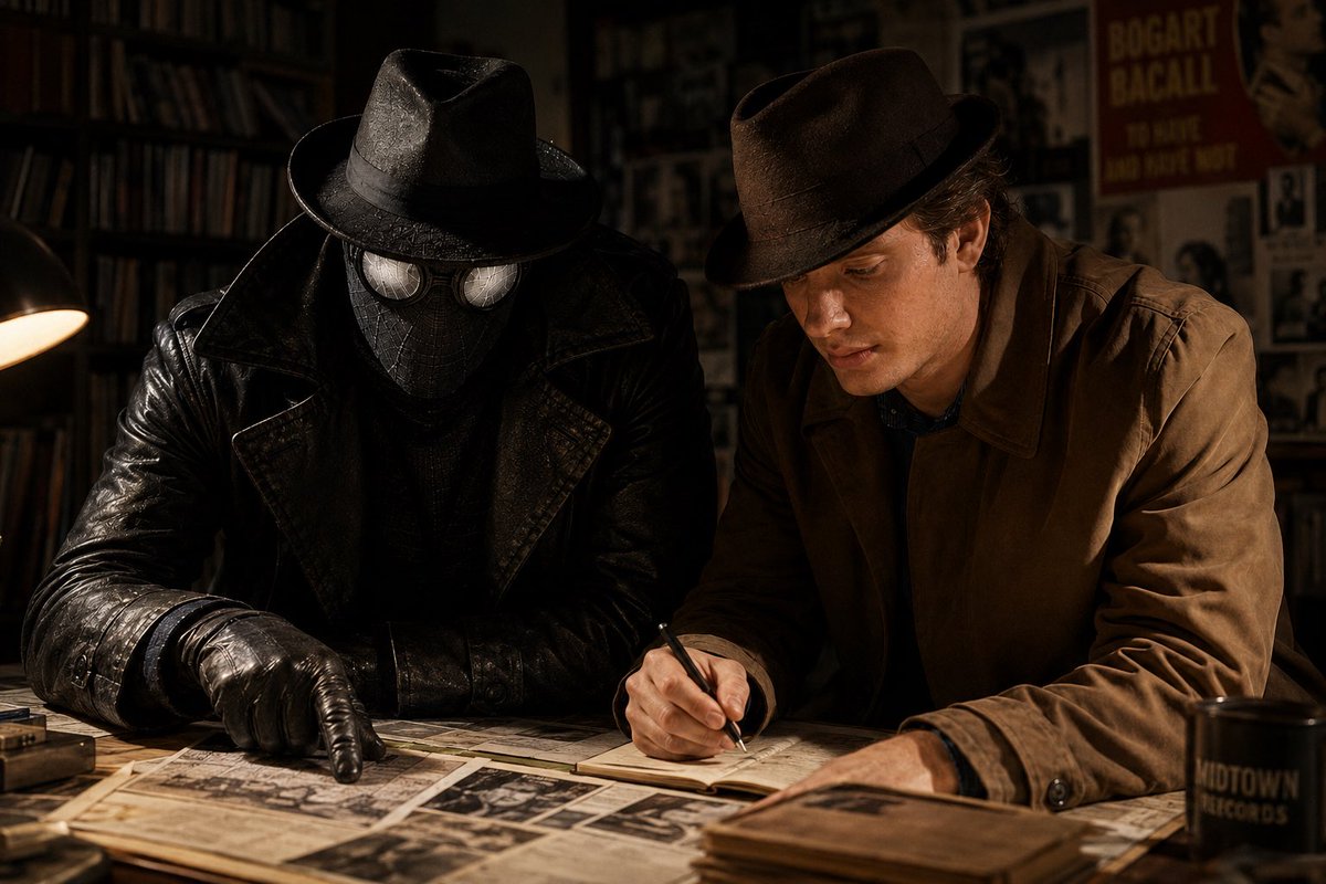 JackAndrewCook's tweet photo. This summer is all about neo-noirs with @theprivateeyemovie staring @mattrife and @claregrant …. And now @spidernoirprime staring @nickcagemovie and @lamorne ….

Watch The Private Eye at https://t.co/TLgsnd4xxA 

#theprivateeye #spidernoir #mattrife #nicolascage #neonoir https://t.co/UaZviBL0Y0