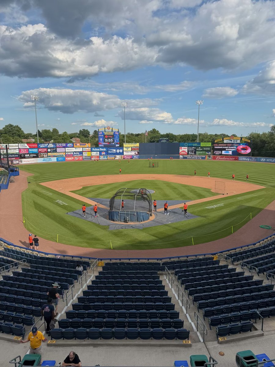 demanddeborah's tweet photo. Deborah Heart and Lung Center is proud to partner with the @TrentonThunder for another exciting season. Be sure to join the fun at select Tuesday and Wednesday games throughout the season with Deborah's Baseball Bingo for your chance to win great prizes. We hope to see you there! https://t.co/0wutVtNm98