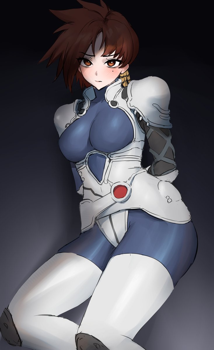 JSli48763's tweet photo. Iria from "Iria: Zeiram the Animation" https://t.co/jjAEAfIyXI