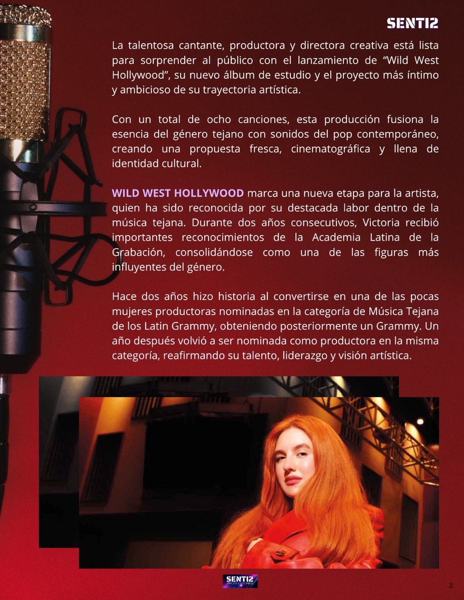 SENTI2PROD's tweet photo. Conoce más de #wildwesthollywood lo nuevo de @VictoriaKuhne https://t.co/16gmcwRCko