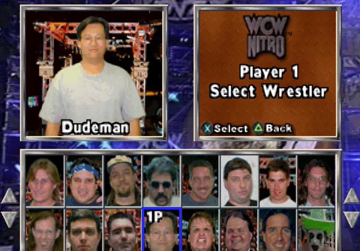 RagingRowen's tweet photo. @WhatsTheStatus so bascially like in the WCW games but soulless https://t.co/jaUOdPsti8