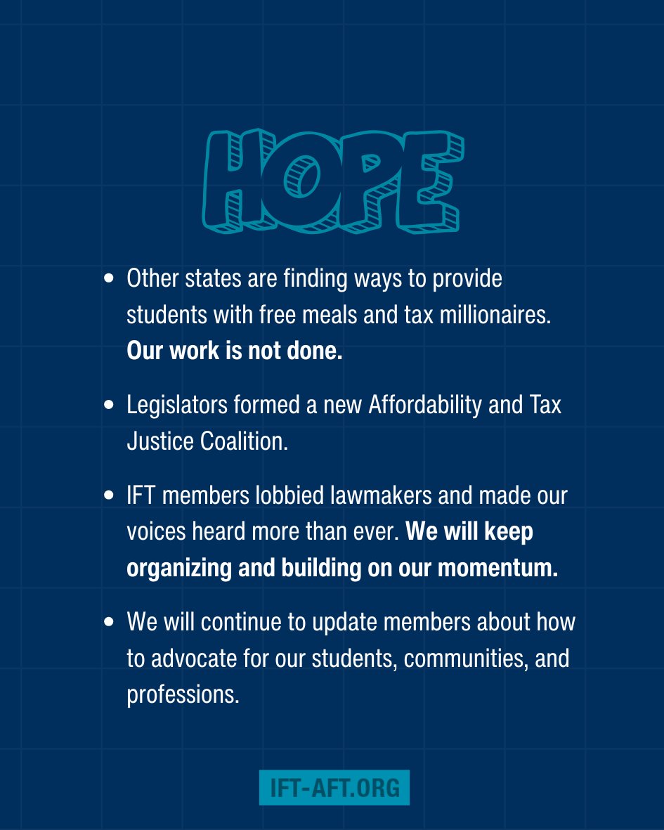 iftaft's tweet photo. Our work does not end with the end of this legislative session. We will continue to organize our members to push for full funding for our school from Pre-K through PhD, and from Lake County to the Metro East. 

View our budget recap: https://t.co/VZScblXi6u. https://t.co/JHFbqwuZLY