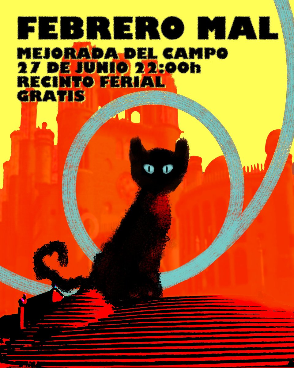 FebreroMal's tweet photo. GRATIS.
27 DE JUNIO.
FEBRERO MAL. https://t.co/gKMMXiFqkE
