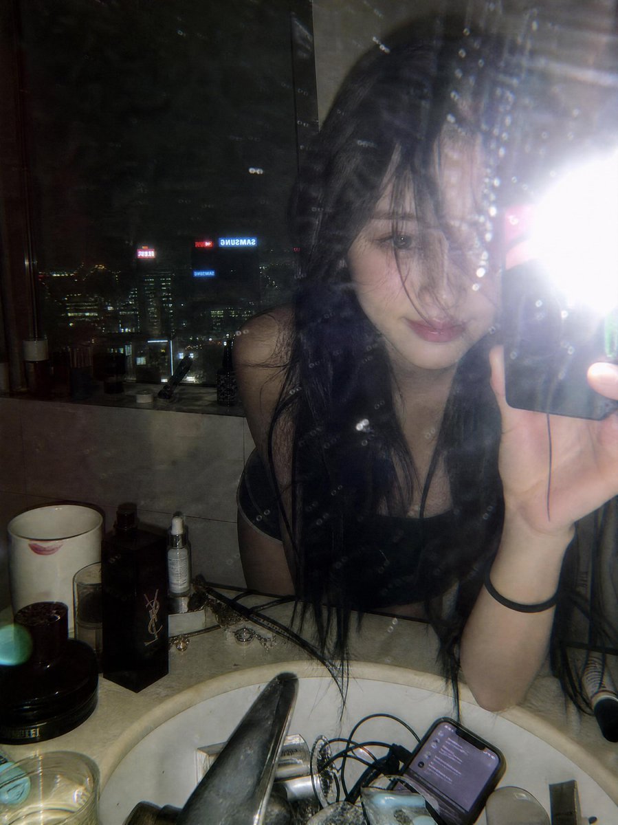 Late Night Luxury Mirror Selfie