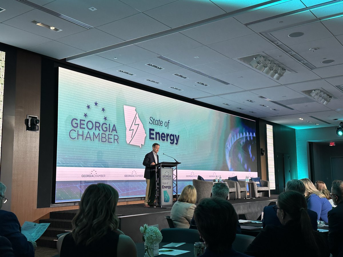 GaNaturalGas's tweet photo. We were proud to help fuel conversations at last week's @GAChamber's State of Energy event. Together, we explored how sustainable energy solutions can power a stronger, cleaner future for Georgia. #StateOfEnergy26 https://t.co/axg133uMix