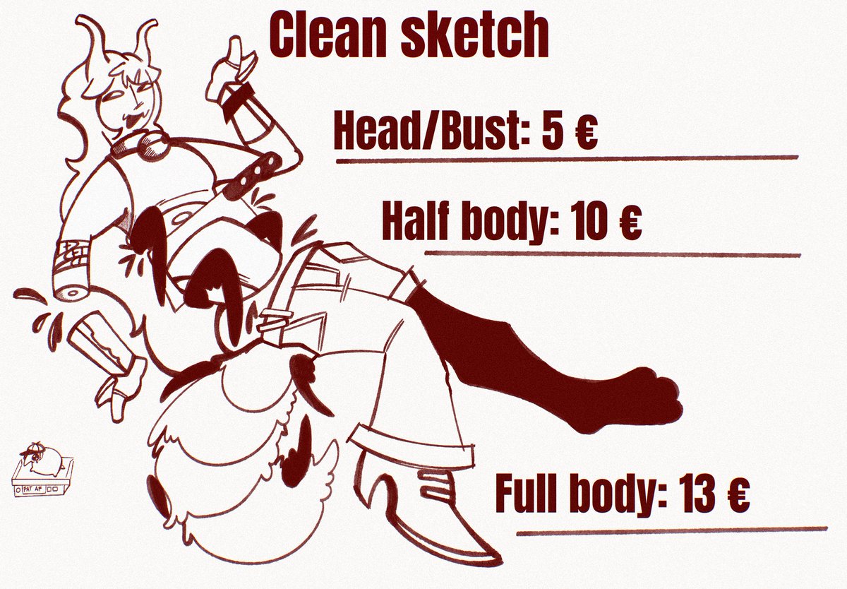 Verfaulender_'s tweet photo. More options available soon but rn I am opening 10 slots for this clean sketch!

#commission https://t.co/fqK5AuHsbq