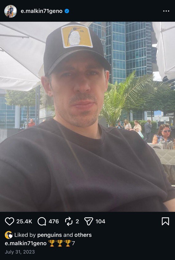tayheller's tweet photo. happy pride to geno and his sid hat https://t.co/G8xhHVGYk6