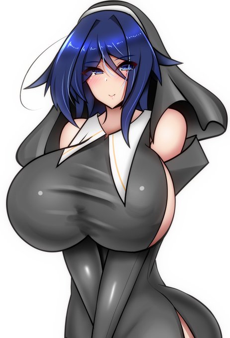 うちの子神威さんのシスター変装姿です('ω') 