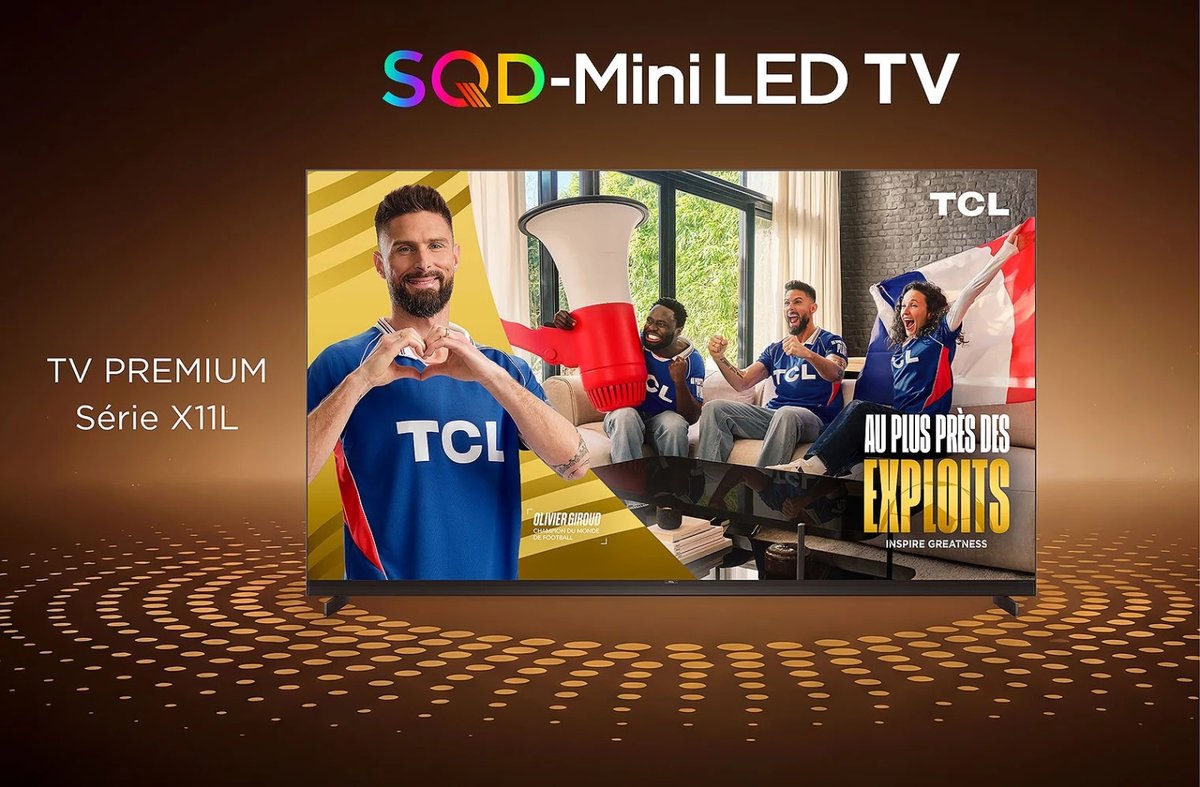 Avcesar's tweet photo. TCL 2026 : le très grand téléviseur devient la norme, du 75''’ au 115'' #image #homecinema #tvxxl #sqdminiled #rgbminiled #miniled #tcl75c7l @TCL_USA @TCL_Europe https://t.co/OhEnK2LBbx https://t.co/mEnQfErTYD