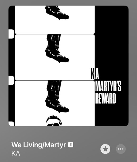 Nore_MCC's tweet photo. The first posthumous Ka verse, and it's on Navy Blue's album. Man, i am not emotionally ready for this... https://t.co/QeU8zL9qlC