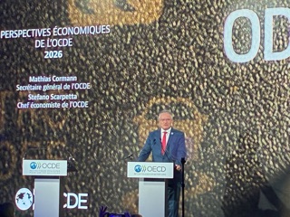 PLPermRepOECD's tweet photo. According to the latest @OECD forecasts, 🇵🇱 is set to continue growing faster than the global economy, although GDP growth will be weaker than expected – 3.0% this year and 2.6% in 2027. 

More info: https://t.co/KRhPZBXgIy

#OECDMinisterial https://t.co/jBtbiDQOvc