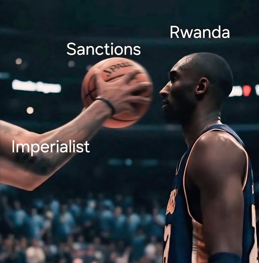 dr_dash250's tweet photo. They always threaten Rwanda with sanctions here and there, but Rwanda still stands and doesn’t even flinch. 

We are stronger than yesterday ♥️🇷🇼 https://t.co/nri5Cub89n