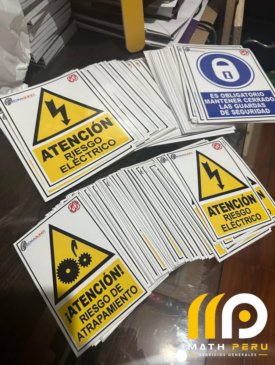 math_peru's tweet photo. SEÑALETICAS 📲 964096078 o Whatsapp. Pedido para  #TecmaQuind 
👉 Vinil + laminado brillante
👉 Impresión alta resolución
👉 Realizamos envios a provincia
.
#señaletica #señaleticaadhesiva  #señaleticaseguridad #vinil #publicidad #enviosatodoelperu https://t.co/uVgvlFilUo