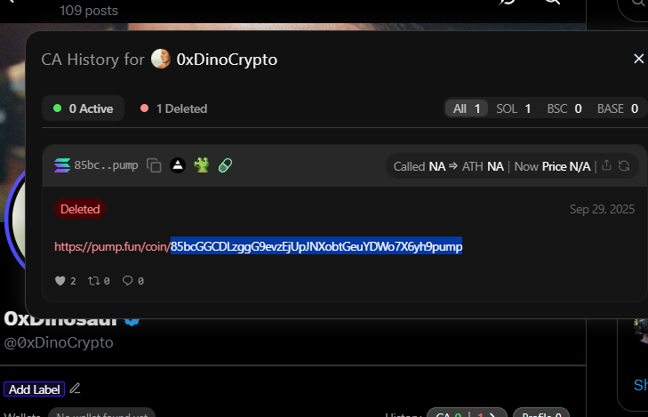 stellarbased's tweet photo. solana:3f9eDiuMsPjPsUdQk1ArPSx9xTS1J7QpGdw6nJtdpump  
ALHcoDRjQteeY84V7nKabwWBbkftwxbAmnAhrdYapump

Fees redirected to:
DRs8esB5SB3k4p6fDpoGjoDx2gWjV5NfAXXxeV1B7Zxb

I am 99% sure this is @0xDinoCrypto's wallet, the person who started the #StopPolyScam movement.

After hearing him speak on Spaces, I noticed what sounded like a distinctly Asian accent, which aligns with several other clues:

1. https://t.co/2eADYtpyx3 profile appears Asian-oriented:
https://t.co/1rwwOiR786

2. Early posts include shares of Chinese-oriented content, as well as an OKX-related post.

3. The wallet was funded via OKX (which has a significant Asian user base).
https://t.co/1DOVCkT9Oq

And few more clues that all connect nicely.