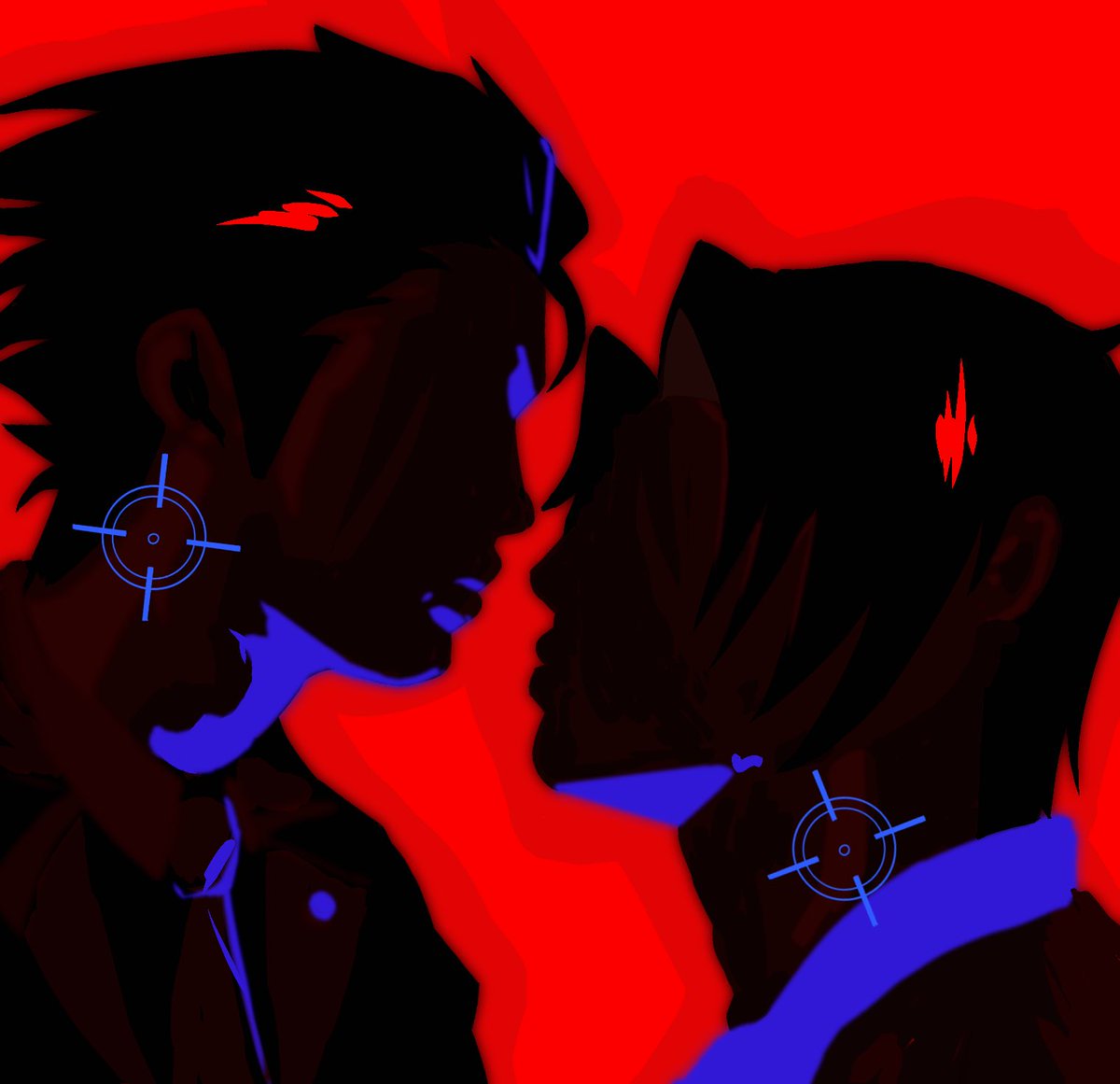 mink_ema's tweet photo. Last kiss https://t.co/7lnv2swSXR