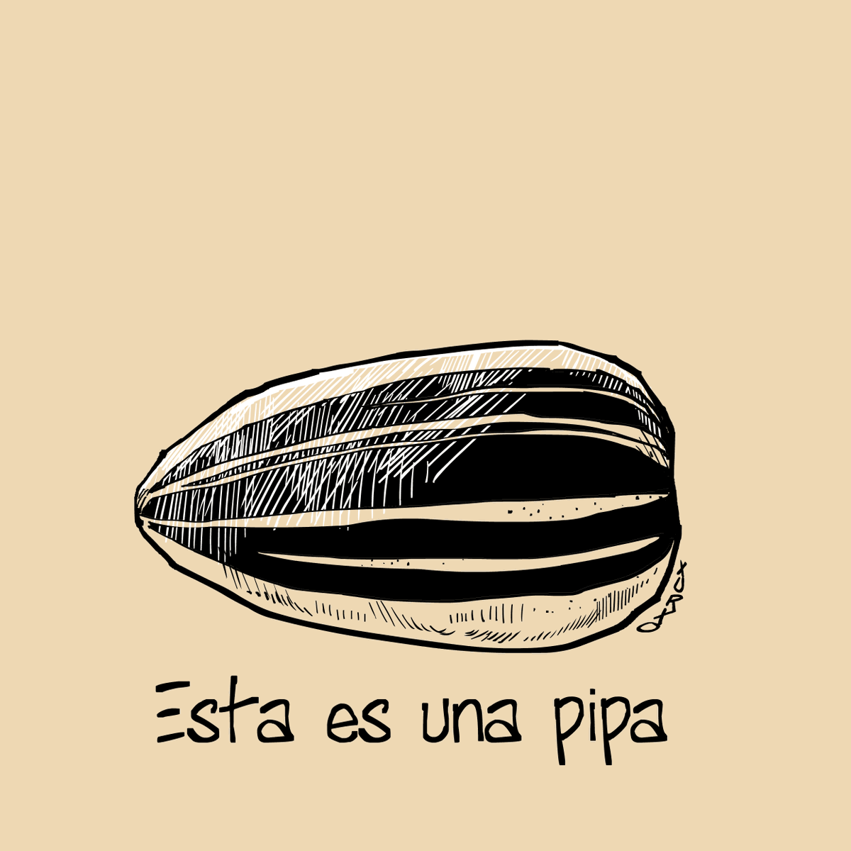 xurxovaz's tweet photo. Aperitivo conceptual https://t.co/9cU7TIsdwR #humor #magritte #ilu https://t.co/EHPTS35sb7