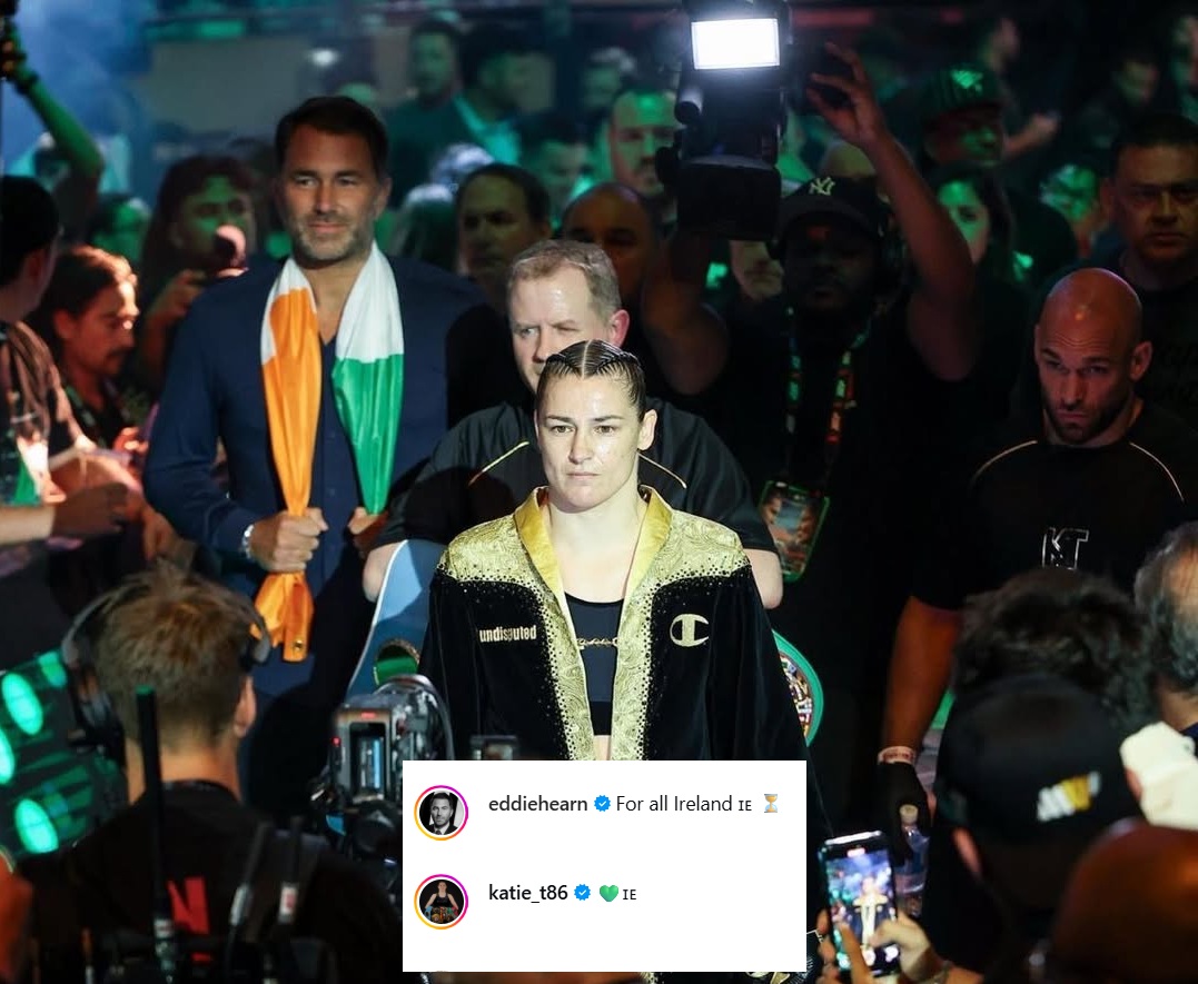 julianisjulius's tweet photo. Katie Taylor 

Croke Park 🇨🇮

5 de septiembre 

Combate de despedida https://t.co/QrzMd8irel