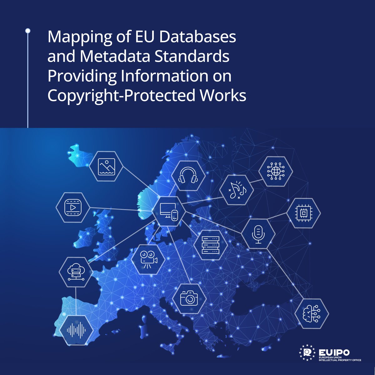 EU_IPO's tweet photo. Copyright information is becoming increasingly important in the age of streaming, licensing and AI🌍.

A new EUIPO study maps copyright databases and metadata practices across the EU, while examining the possible development of “CopyrightView”.
https://t.co/Ayg76XD7JH https://t.co/jmel4LgKjL
