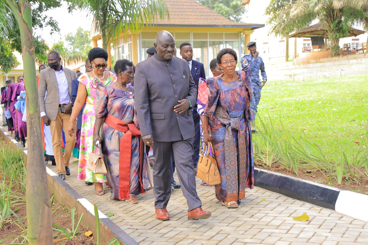 UCUniversity's tweet photo. It was an honour celebrating the 'scientific" Uganda Martyrs' Day 2026 Service, at Namugongo, with some of our notable  leaders in government. 
Special thanks to:🧵
Our Chief Guest, the Designate Minister of Public Service, General Katumba Wamala, who commended UCU for beautifying  the Anglican site.