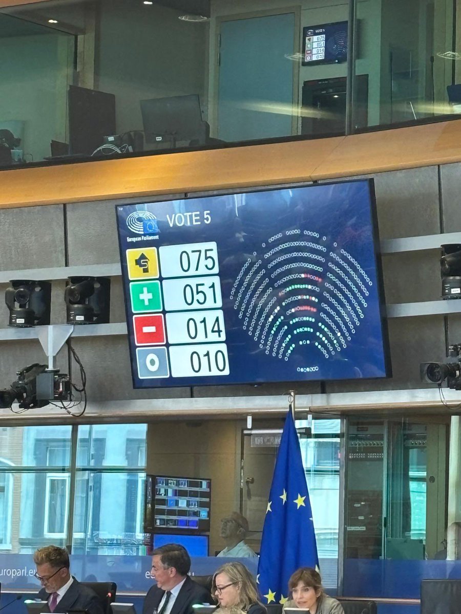 TPicula's tweet photo. 51✅ 14❌ 10🚫 
#AFET je danas je usvojio moje Izvješće o Srbiji o kojem će Europski parlament glasati početkom srpnja.
Hvala izvjestiteljima u sjeni na suradnji tijekom zahtjevnog procesa u kojem je podnesen čak 531 amandman.

Izvješće jasno upozorava na ozbiljno nazadovanje demokracije, vladavine prava, temeljnih sloboda i europskih integracija Srbije te kritizira neprihvatljive politike aktualne vlasti.🇪🇺🇷🇸

👉🏼 https://t.co/QedNYDLRt4