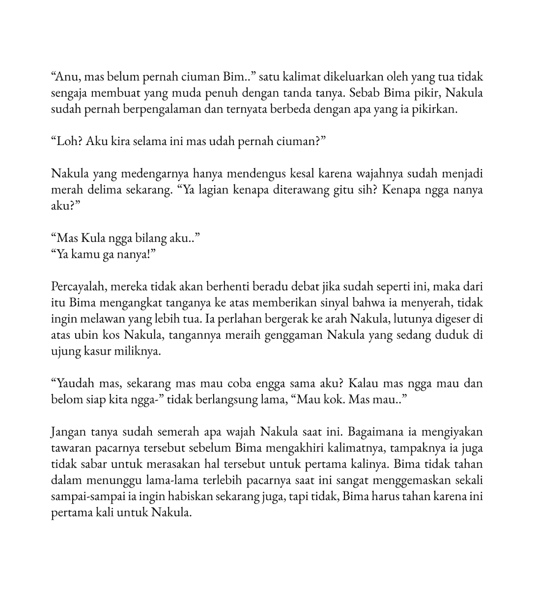 gagakramah's tweet photo. Gimana kalau  🔎 yang belum pernah ciuman? Dan 🌪️ yang ajakin ciuman buat pertama kali. ( 🌪️🔎 #StormLens ) https://t.co/c2KgBJLuNF