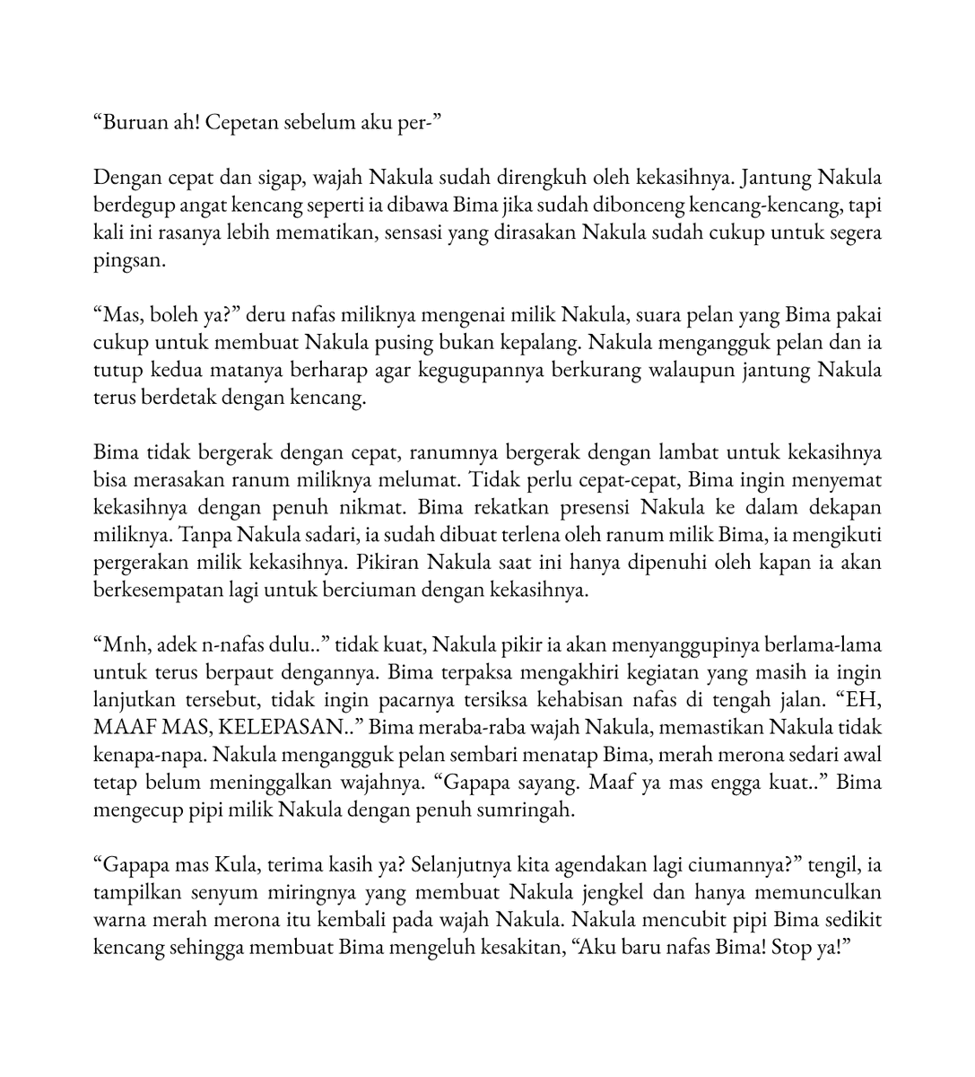 gagakramah's tweet photo. Gimana kalau  🔎 yang belum pernah ciuman? Dan 🌪️ yang ajakin ciuman buat pertama kali. ( 🌪️🔎 #StormLens ) https://t.co/c2KgBJLuNF