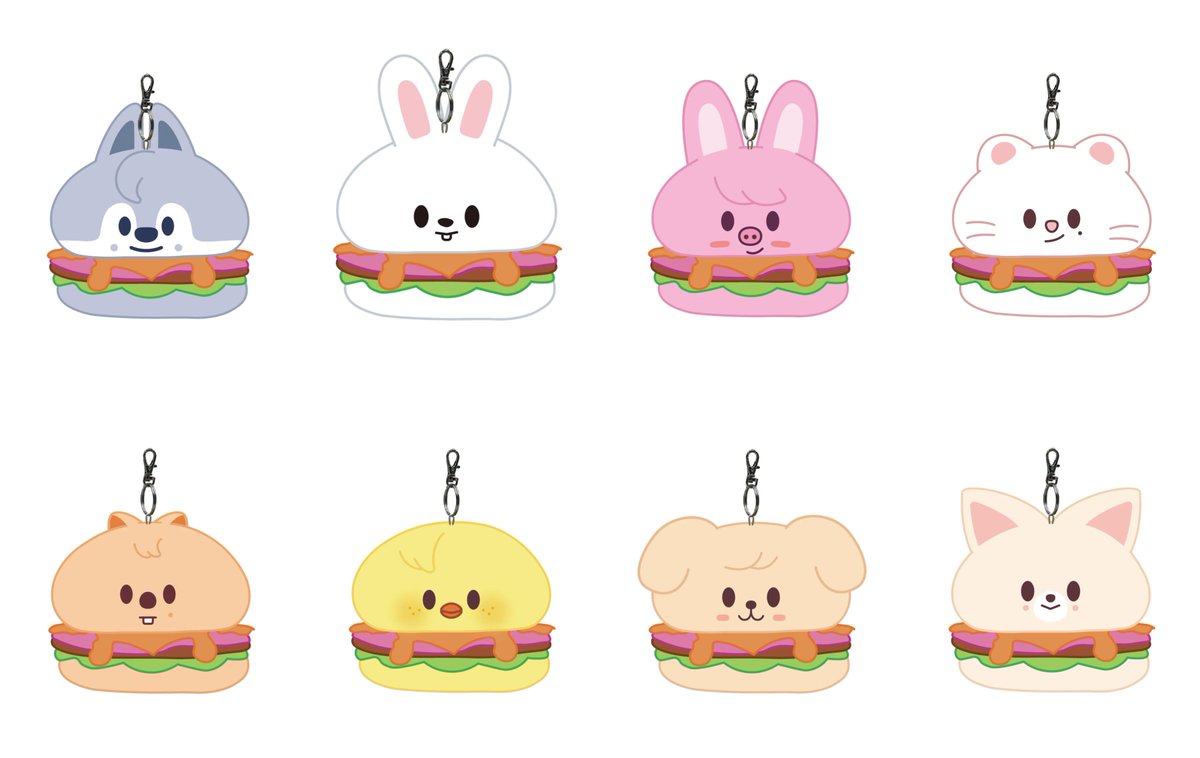 MischievousChan's tweet photo. SKZOO BURGERS THATS SO CUTE https://t.co/rfZ2kHNnCf